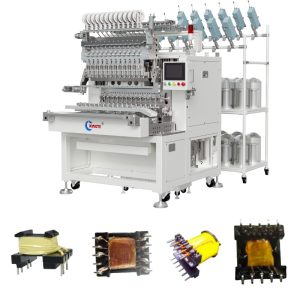 12 Axis transformer coil winding machine XT-TW1270