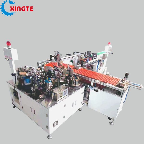 Fully automatic voice coil winding and diaphragm wire arranging integrated machine XT-606HX001 - 图片 2