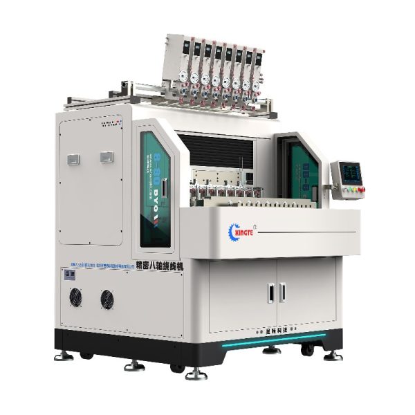8 Spindles high precision transformer coil winding machine XT-CTW08 - 图片 3