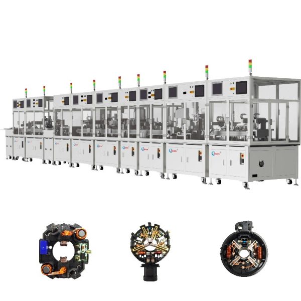 Fully motor end cover automatic assembly line XT-MJGL01